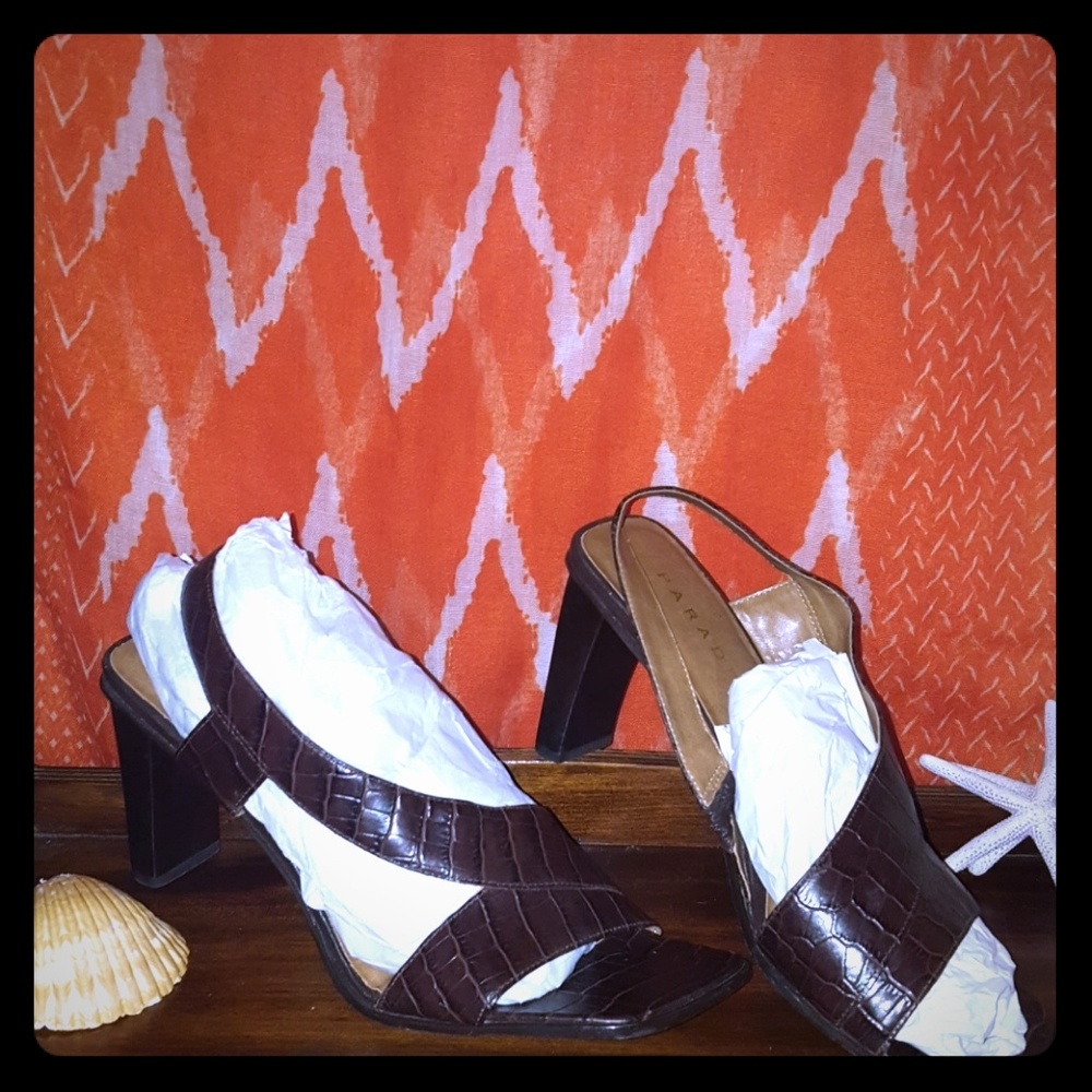Brown Open Toe Sandles